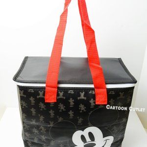 Disney Mickey Mouse Insulated Food Delivery Zippered Tote Bag Birthday Gift